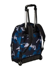 SEVEN GREENSCREEN Sac &agrave; dos trolley fixe 2 roues camouflage vert - Sacs &agrave; dos &agrave; roulettes - 2