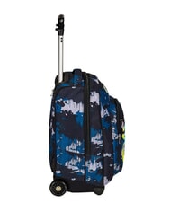 SEVEN GREENSCREEN Sac &agrave; dos trolley fixe 2 roues camouflage vert - Sacs &agrave; dos &agrave; roulettes - 4