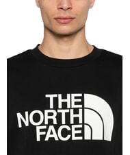 THE NORTH FACE EASY Sweat-shirt à col rond avec maxi logo tnf noir - Pulls molletonnés - 3