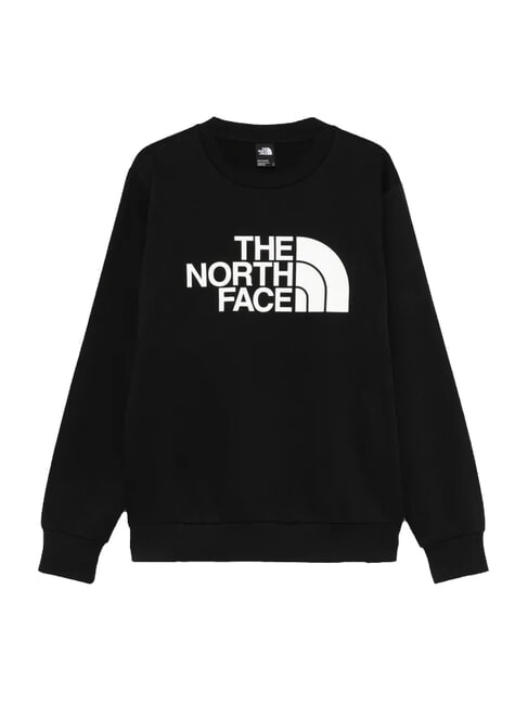 EASY Sweat-shirt à col rond avec maxi logo tnf noir - Pulls molletonnés