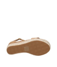 ALVIERO MARTINI PRIMA CLASSE GEO  Sandales compens&eacute;es espadrilles NATUREL - Chaussures Femme - 5