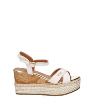 ALVIERO MARTINI PRIMA CLASSE GEO  Sandales espadrilles hautes blanc - Chaussures Femme - 3