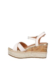 ALVIERO MARTINI PRIMA CLASSE GEO  Sandales espadrilles hautes blanc - Chaussures Femme - 4