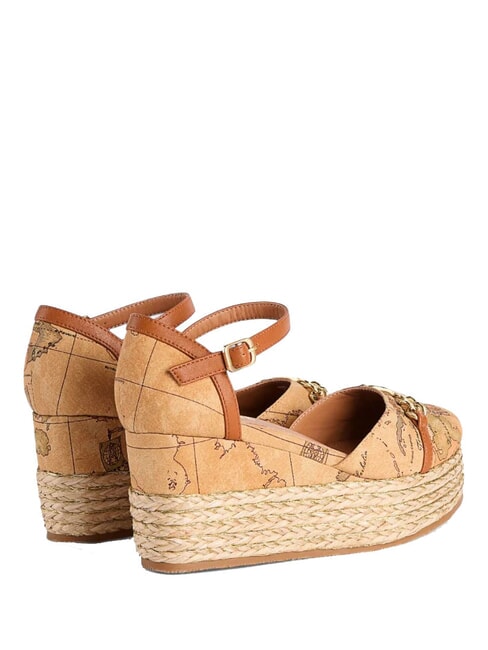 GEO Sandales hautes NATUREL - Chaussures Femme
