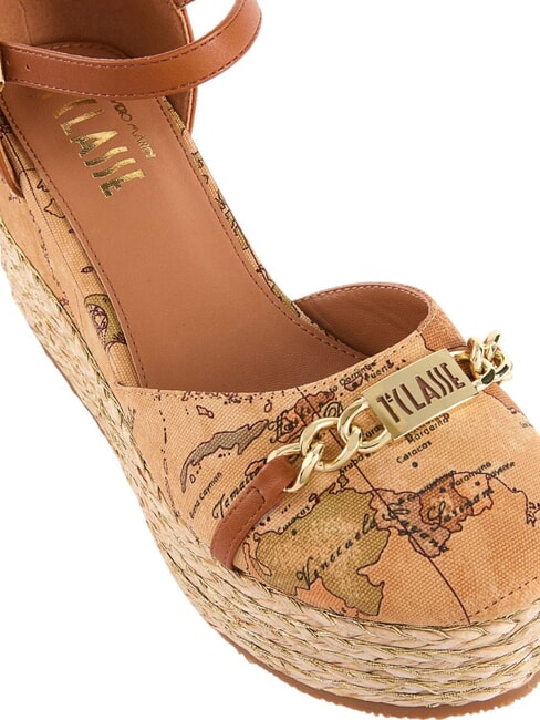 GEO Sandales hautes NATUREL - Chaussures Femme