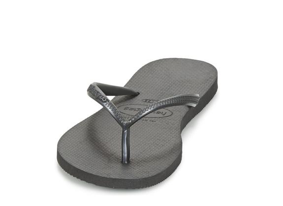 Tongs HAVAINAS SLIM NOIR - Chaussures Femme