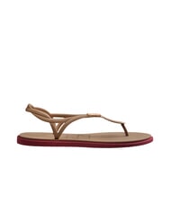 HAVAIANAS LUNA POINT Sandale tongs rose / or - Chaussures Femme - 3