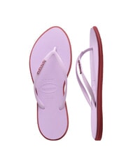 HAVAIANAS SLIM POINT Tongs amarante - Chaussures Femme - 4