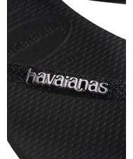 HAVAIANAS SLIM GLITTER II Tongs noir noir - Chaussures Femme - 4