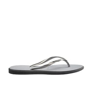 HAVAIANAS SLIM POINT Tongs acier / gris - Chaussures Femme - 3