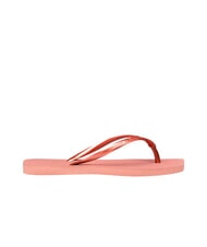 HAVAIANAS SLIM SQUARE Tongs &agrave; bout carr&eacute; CROCUS / ROSE - Chaussures Femme - 3