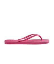 HAVAIANAS SQUARE LOGO Tongs flux rose - Chaussures Femme - 3