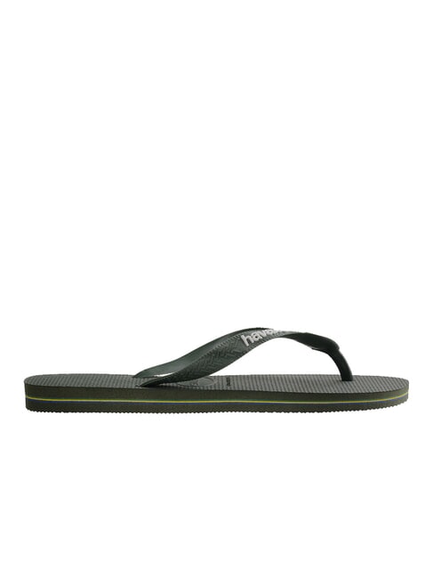 BRASIL LOGO Les tongs pour hommes olives vertes/olives vertes - Chaussures unisexe