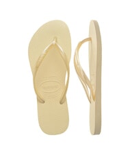 HAVAIANAS Tongs HAVAINAS SLIM cr&egrave;me au beurre - Chaussures Femme - 4