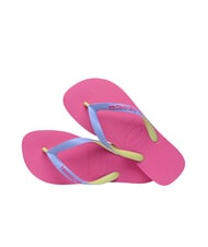 HAVAIANAS tongs TOP MIX flux rose - Chaussures unisexe - 4