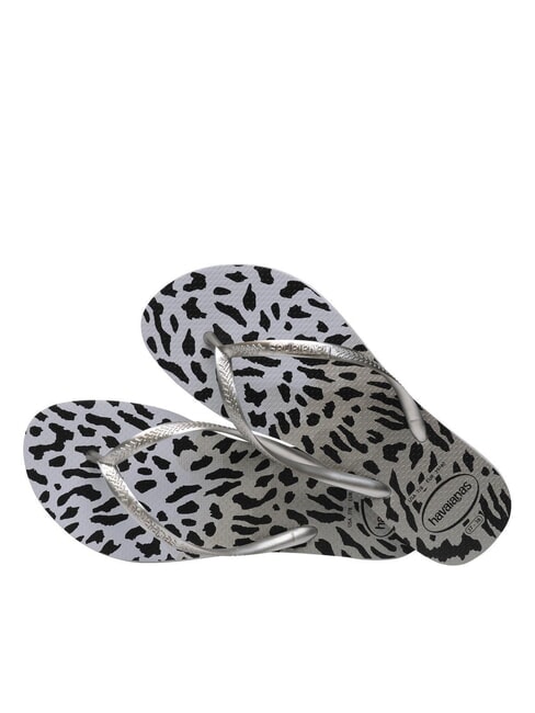 SLIM ANIMALS Tongs SLIM ANIMALS gris/gris - Chaussures Femme