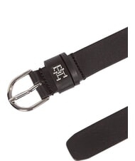 TOMMY HILFIGER ESSENTIAL EFFORTLESS Ceinture en cuir le noir - Ceintures - 2