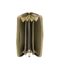 MANDARINA DUCK MELLOW  Grand portefeuille en cuir zippé aloès - Portefeuilles Femme - 2