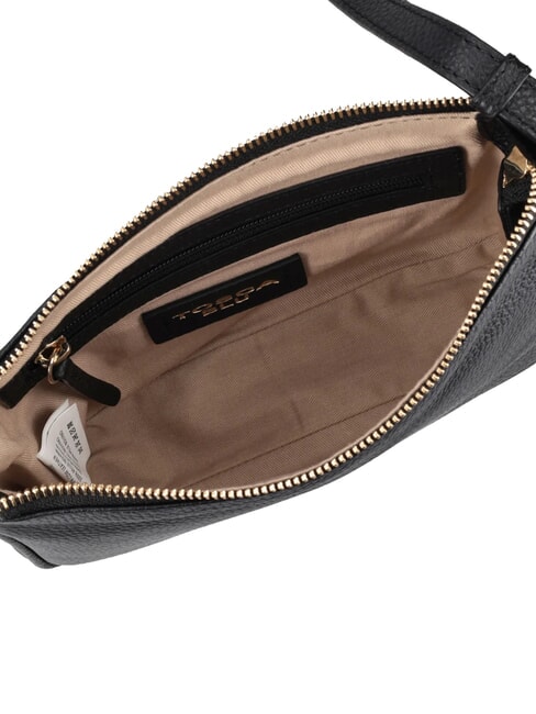 MOONY BAGS Sac &agrave; bandouli&egrave;re en cuir Noir - Sacs pour Femme