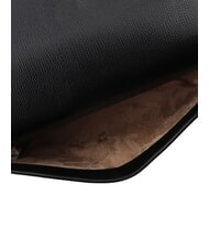 TOSCA BLU BIANCA Sac bandoulière en cuir avec chaîne Noir - Sacs pour Femme - 3