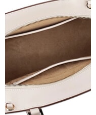 TOSCA BLU AMELIA Sac à main en cuir avec charme blanc ivoire - Sacs pour Femme - 3