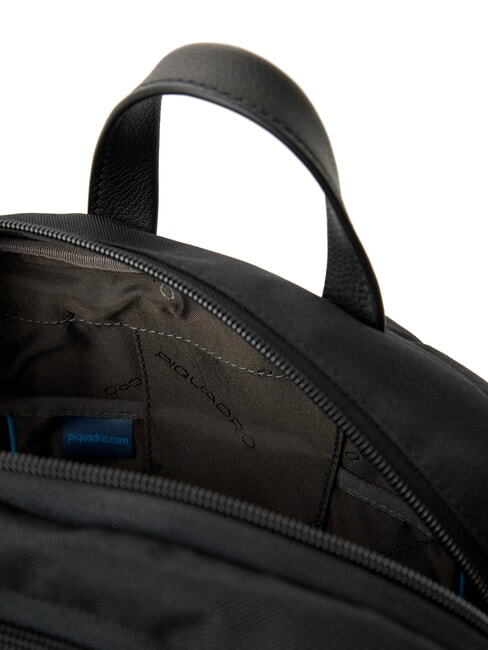 BRIEF ECOLOGICA Sac à dos en tissu recyclé, ordinateur portable 14" Noir - Sacs à dos pour ordinateur portable