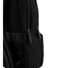 PIQUADRO BRIEF ECOLOGICA Sac à dos en tissu recyclé, ordinateur portable 14" Noir - Sacs à dos pour ordinateur portable - 4