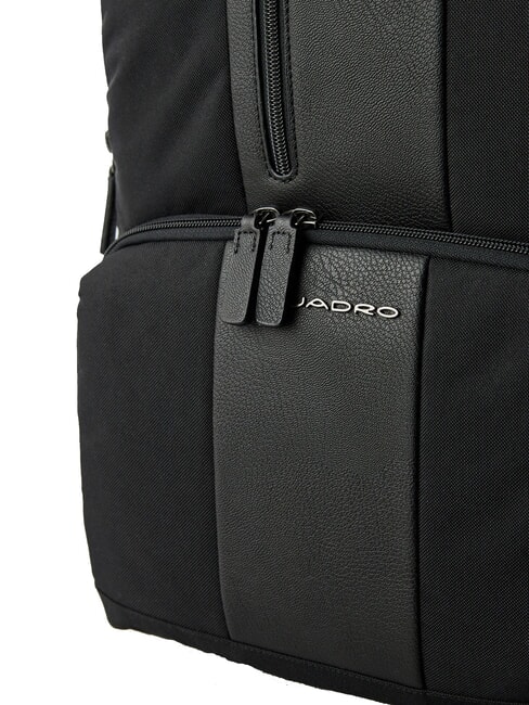 BRIEF ECOLOGICA Sac à dos en tissu recyclé, ordinateur portable 14" Noir - Sacs à dos pour ordinateur portable