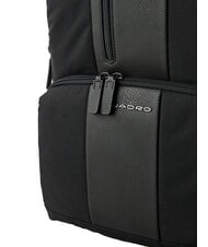 PIQUADRO BRIEF ECOLOGICA Sac à dos en tissu recyclé, ordinateur portable 14" Noir - Sacs à dos pour ordinateur portable - 5