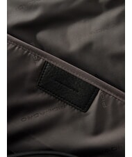 PIQUADRO BRIEF ECOLOGICA TECH Sac à dos en tissu recyclé avec plaque USB et support pour ordinateur portable 15,6" Noir - Sacs à dos pour ordinateur portable - 4