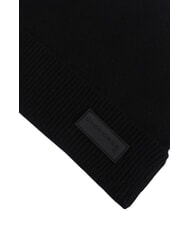 RICHMOND X GOSES Bonnet en mélange de cachemire noir2 - Bonnets - 3