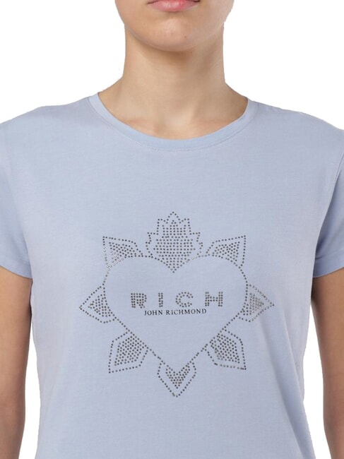 BAHRENS T-shirt avec imprimé coeur crépuscule - T-shirt