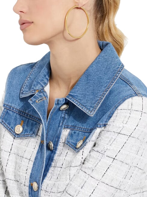 HOOPS I DID IT AGAIN Grandes boucles d'oreilles créoles or jaune - Boucles d'oreilles