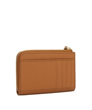 FURLA GOCCIA Porte-cartes en cuir avec zip Brandy - Portefeuilles Femme - 3