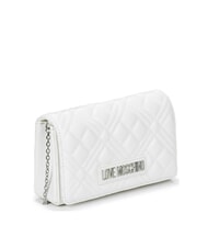 LOVE MOSCHINO QUILTED Mini sac avec bandoulière blanche - Sacs pour Femme - 2