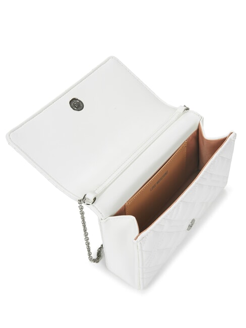 QUILTED Mini sac avec bandoulière blanche - Sacs pour Femme