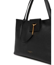 GIANNI CHIARINI MARISOL Sac shopping en cuir Noir - Sacs pour Femme - 3