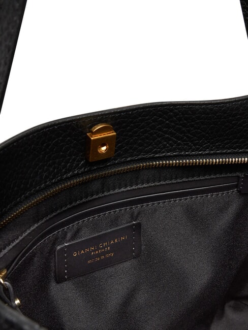 MARISOL Sac shopping en cuir Noir - Sacs pour Femme