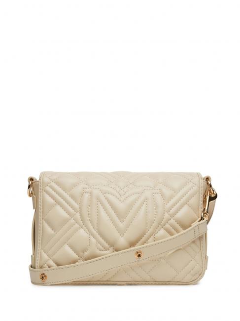 QUILTED S Mini sac à bandoulière Ivoire - Sacs pour Femme