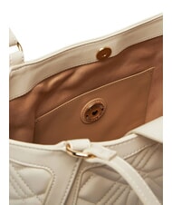 LOVE MOSCHINO QUILTED  Sac à provisions Ivoire - Sacs pour Femme - 4