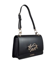 LOVE MOSCHINO CURSIVE LOGO Sac à bandoulière Noir - Sacs pour Femme - 2