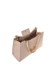 LOVE MOSCHINO CURSIVE L Sac à bandoulière beige - Sacs pour Femme - 3