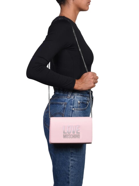 CHAIN Lettering Sac à bandoulière poudre pour le visage - Sacs pour Femme