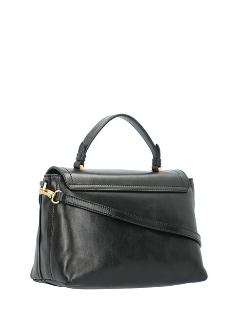 STORY Sac cartable en cuir black Gold - Sacs pour Femme