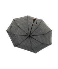 FERRÈ MINI Parapluie pliant coupe-vent cravate grise 03 - Parapluies - 5
