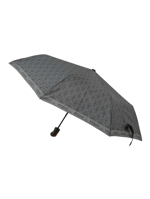 MINI Parapluie pliant coupe-vent cravate grise 01 - Parapluies