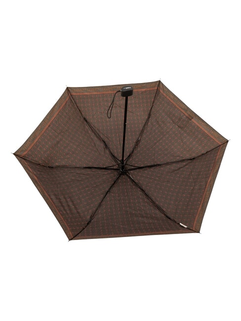 MINI Parapluie manuel coupe-vent cravate marron 03 - Parapluies
