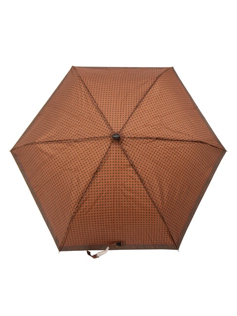 MINI Parapluie manuel coupe-vent cravate marron 01 - Parapluies