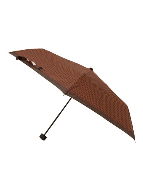 MINI Parapluie manuel coupe-vent cravate marron 01 - Parapluies