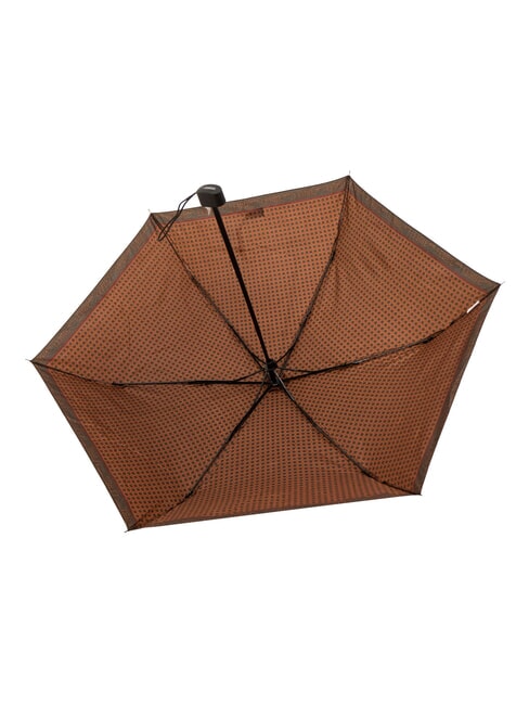 MINI Parapluie manuel coupe-vent cravate marron 01 - Parapluies